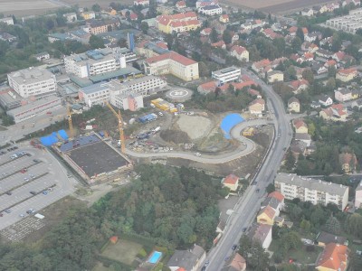 Luftbild Spital Mistelbach